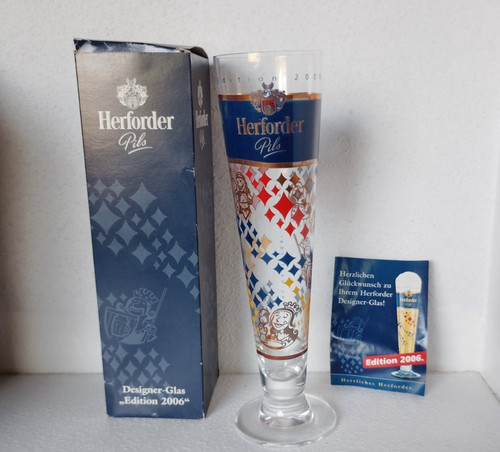 Herforder pils sammlerglas - herforder,