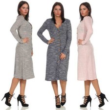 Damen transparente Strickjacke