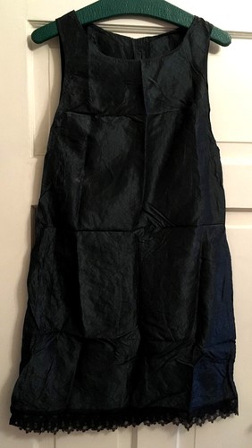 Kleid dupionseide schwarz - kleid,