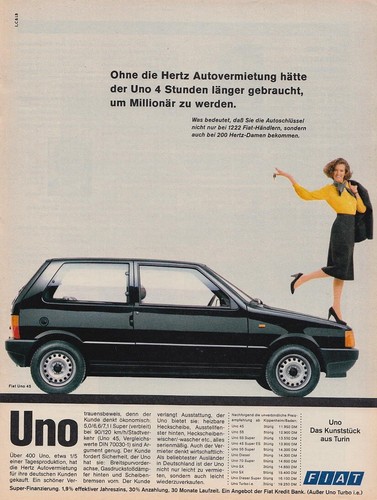 Fiat uno reklame - -,