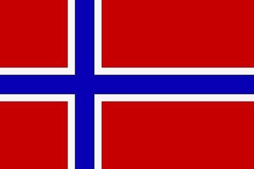 Aufkleber norwegen flagge - norwegen,