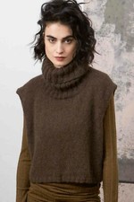 Ärmelloser Pullover - Lang