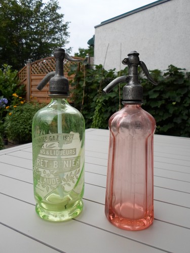 Alte antike siphonflaschen - 2,