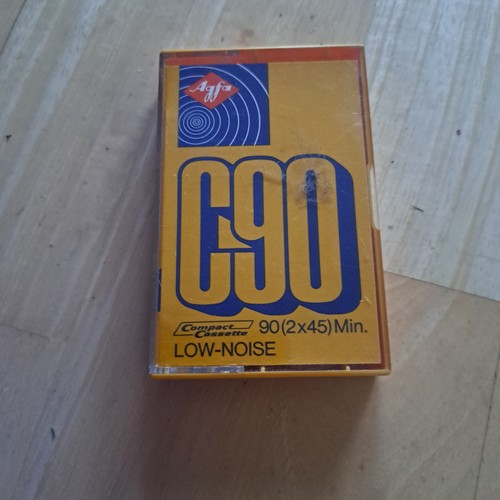 Agfa c90 audio kassette - audio,