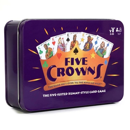 Five crowns rummy stil - crowns, rummy-stil