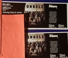Böhse Onkelz Konzert, Köln, 04.12.25, 2 Tickets, Oberrang 721 Reihe 5