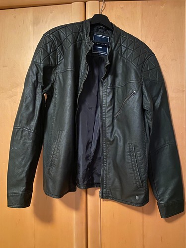 Lederjacke jack jones j - lederjacke, j&j