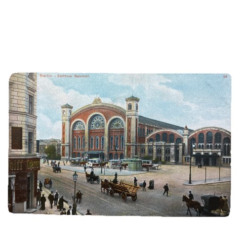 Postkarte berlin stettiner - postkarte, ak