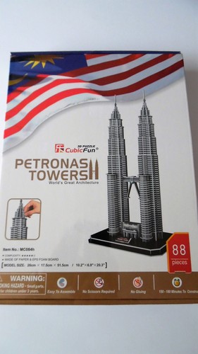Puzzle petronas towers - puzzle,
