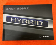 Lexus LS 600h GS450h RX400h dicke Hardcover Solo  Pressemappe Media Kit Prospekt