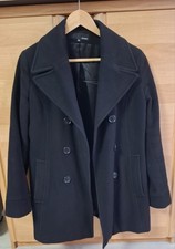 Mantel Schwarz H&M 38 Cashmere