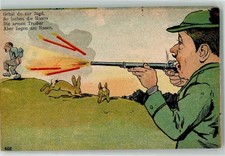 10679425 - Nr. 462 Humor Bleikugeln fuer den Treiber Jagd 1898