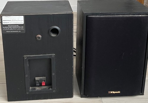 Klipsch dark wood set - , two