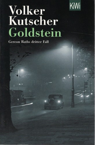 Volker kutscher goldstein - kutscher, :