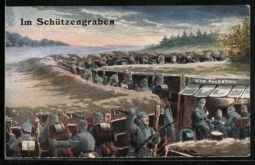 Soldaten schützengraben - im,
