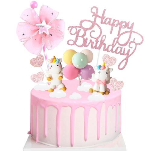Einhorn tortendeko geburtstag - tortendeko,