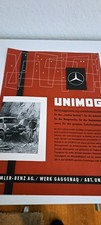 3 Prospekte UNIMOG mehrseitig