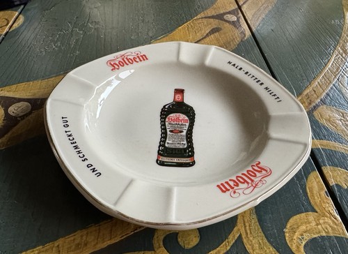 Aschenbecher werbung holbein - aschenbecher,