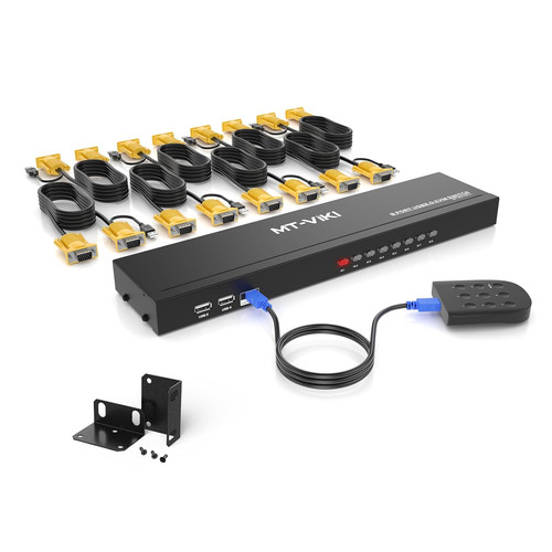Viki vga kvm switch - kvm, port