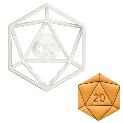 Natural ikosaeder - natural, 20