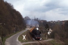 Original Dia DR 50 3697 mit Gag 56355 in Rochsburg am 18.04.1982