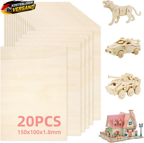 Stück holzplatte - 20,