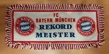 Rückenaufnäher  FC Bayern München  REKORD MEISTER Fussball Fanartikel 41 x 15 cm
