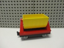 LEGO Duplo Waggon  Eisenbahn Anhänger Mulde Zug