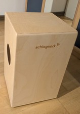 Schlagwerk Cajon 50x30x30, Wie Neu