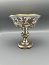 Bauernsilber Schale auf Fuß