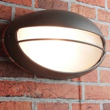 Außenlampe Wand Anthrazit