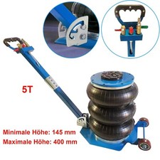 5T Pneumatischer Wagenheber einstellbar Luftkissenheber Luftheber Luftkissen KFZ