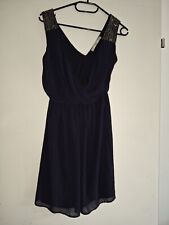 Damen Kleid. Sommerkleid. Cocktailkleid. Abendkleid. Schwarz. Glitzer. Größe XS