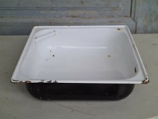 W4352 Email Schüssel | Emaille Waschbecken | Wanne alt