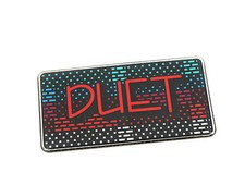 Original Ford Duett Plakette