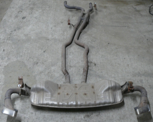 Auspuff porsche cayenne 9pa - porsche,