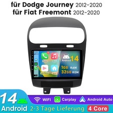 Android Autoradio GPS Navi WFI Carplay Für Dodge Journey Fiat Freemont 2011-2020