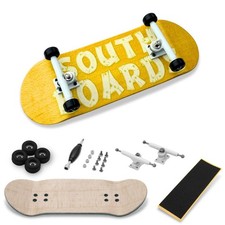34mm GE-WS-SWZ , SOUTHBOARDS® Holz Fingerboard, Fingerskateboard mit CNC Wheels