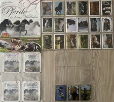 PANINI - Pferde in freier Wildbahn - Komplett - ungeklebt - Sticker + Album