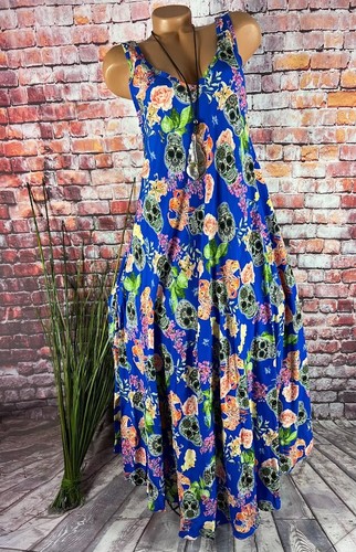 Sommer luftiges langes kleid - luftiges,