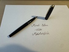 Montblanc Füller Meisterstück Classique, Patronen, Schwarz/Gold