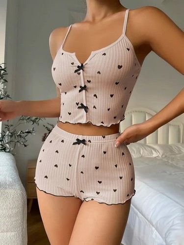 Damen schlafanzug pyjama set - schlafanzug, pyjama-set