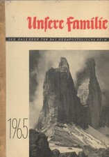 Unsere Familie 1965 Kalender