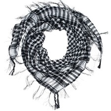 Pali Tuch Halstuch Viereckschal Fransen Karo Muster Unisex Damen Herren Schal