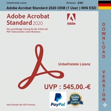 Adobe Acrobat Standard 2020