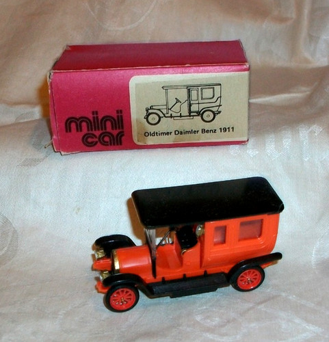 Miniatur oldtimer daimler - miniatur,