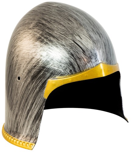 Mittelalterlicher kriegerhelm - mittelalterlicher,