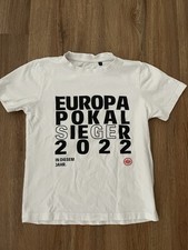 Eintracht Frankfurt T-Shirt für Kinder in 140, Europa League Sieger