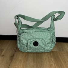 Kipling Tasche Handtasche Schulter Kleine Grüne Affe Damen Umhängetasche