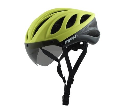 Fahrradhelm mph vision giallo - fahrradhelm,